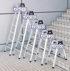 楽天市場】 工場用備品 > 四脚調節式はしご兼用脚立 のび太郎 【NAKAO 