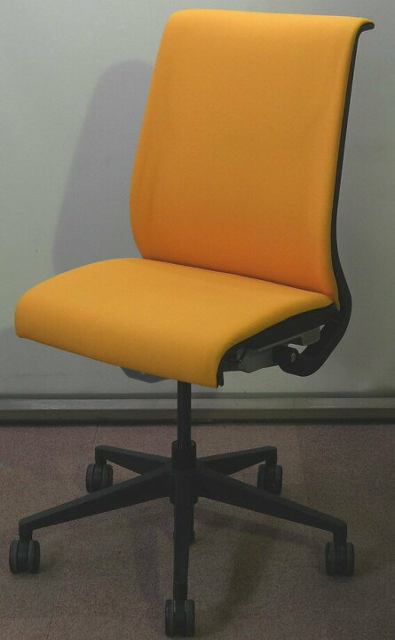 楽天市場】【中古】 Steelcase Thinkチェア肘なし(布張り 