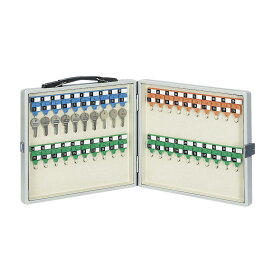 内田洋行 ウチダ UCHIDA キーケース トランク型 鍵収納ボックス UK-40型 施錠装置付き 40本掛け W313×D52×H252mm 1-129-2040