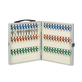 内田洋行 ウチダ UCHIDA キーケース トランク型 鍵収納ボックス UK-60型 施錠装置付き 60本掛け W313×D52×H357mm 1-129-2060