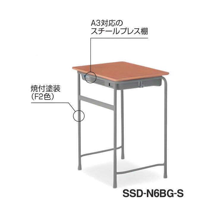 楽天市場】コクヨ KOKUYO 学校机+イスセット 新JIS規格 固定式 N1 