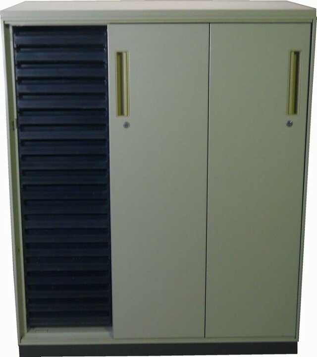 楽天市場】【中古】 コクヨ 施錠可能トレーケース （引き戸付きトレー 