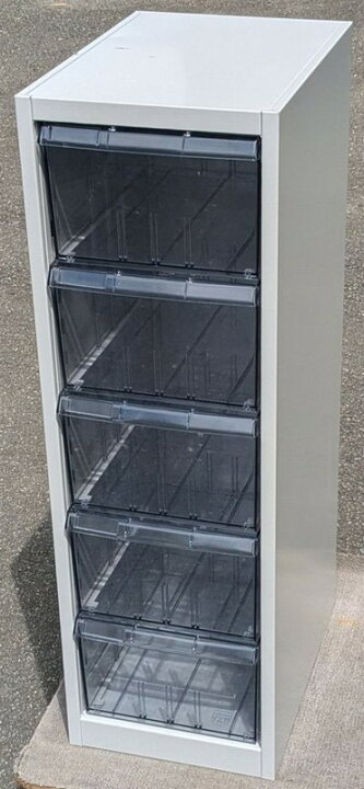 楽天市場】【中古】 ウチダ トレーキャビネットペールグレイ色（書類 