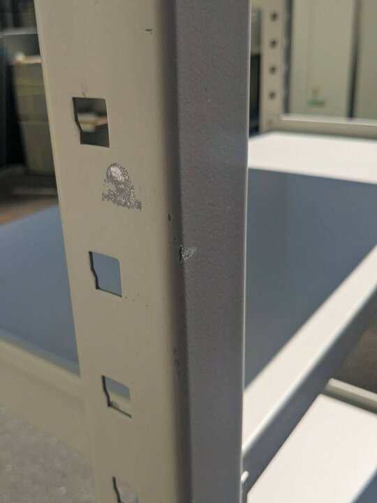 楽天市場】【中古】 コクヨ ノンボルト中量棚H1830,W950,D450ミリ 天地 
