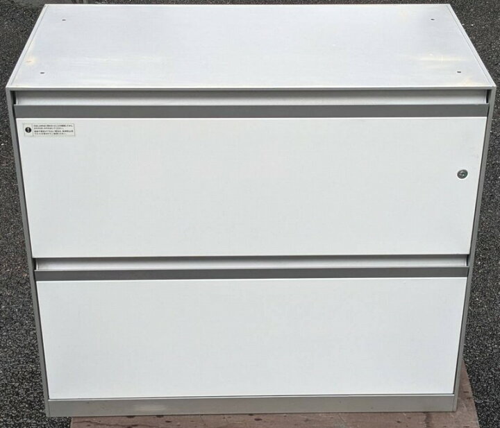 楽天市場】【中古】 イトーキ 2段 ラテラルキャビネット W799×D418 