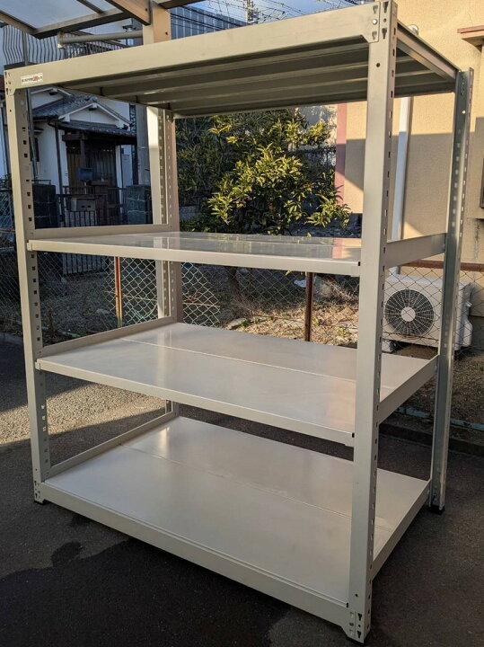 楽天市場】【中古】 ボルトレスラック中量棚 三進金属工業 H1810,W1555 