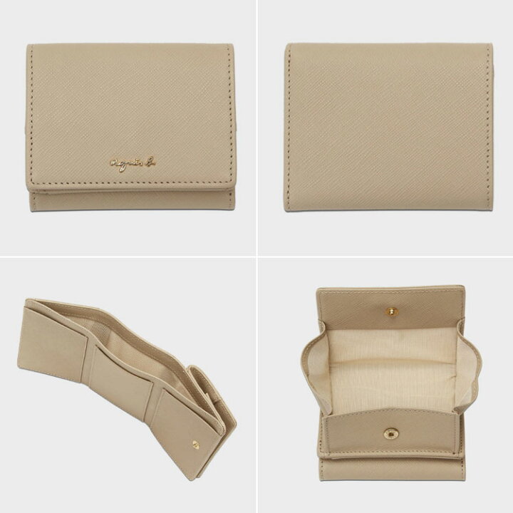 楽天市場】アニエスベー agnesb 財布 MW09-01 ミニ財布 ミニウォレット 