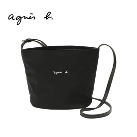 アニエスベー agnes b サコッシュ ショルダーバッグ レディース メンズ ナイロン 軽量 長財布 小さめ 横型 斜めがけ ブラック ブランド ロゴ 旅行 フェス 散歩 サブバッグ ミニバッグ ミニ おしゃれ かわいい シンプル 大人 人気 ギフト プレゼント MS15M-03