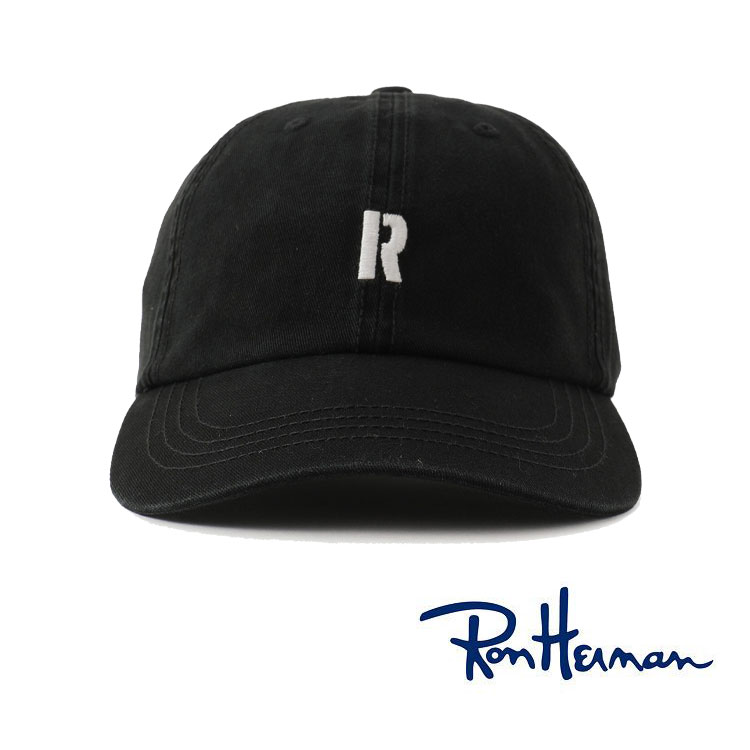 送料無料 新品 ブランド おしゃれ かわいい プレゼント ポイント5倍 12 女性が喜ぶ♪ 83％以上節約 11 1時59分まで ロンハーマン メンズ 帽子 キャップ Ron ワンポイント Rロゴ入り レディース RHC Herman コットン