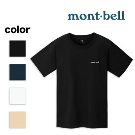モンベル mont-bell Tシャツ 半袖 ビッグロゴ トップス ロゴ カジュアル ブラック 2104711 ブランド おしゃれ かわいい メンズ レディース