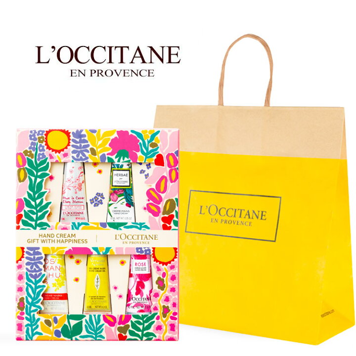 楽天市場 ポイント5倍 3月11日01 59まで ロクシタン L Occitane ハンドクリーム Gift For You ５本セット プチギフト プレゼント ミニ 手荒れ 香り ホワイトデー 母の日 M S B M