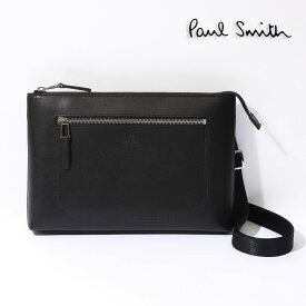 ポールスミス paul smith ショルダーバッグ 本革 843773 B170 レザー バッグ カバン サコッシュ メンズ 小さめ 肩掛け おしゃれ 可愛い 軽量 ブランド 横型 斜めがけ プレゼント ギフト 大人