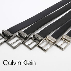 カルバンクライン Calvin Klein ベルト メンズ CK リバーシブル ベルト メンズ レザー 革 ブランド スーツ デニム ビジネス フォーマル カジュアル おしゃれ 柔らかい