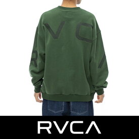 RVCA (ルーカ） FAKE RVCA CR トレーナー【2023年秋冬モデル】3Color