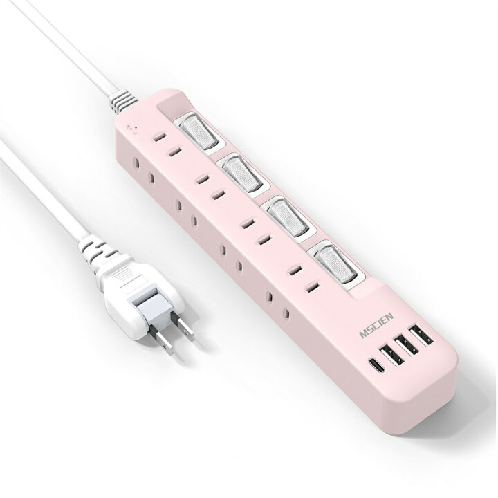 楽天市場】【MSCIEN】訳あり 電源コード 2m 延長コード 電源タップ usb