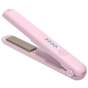 \20時〜4時間限定★15%OFFで3,468円/楽天1位獲得★美容師おすすめ ヘアアイロン 持ち運び コードレス ミニ コンパクト 前髪アイロン 140~200℃ 四段階 自動OFF機能 USB-C 充電式 携帯 軽量 ストレ