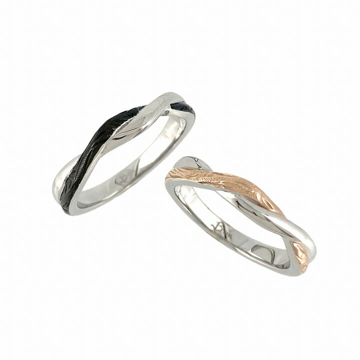 楽天市場 リング 指輪 ペアリング ステンレス 金属アレルギー アレルギーフリー シルバー ブラック ローズゴールド アクセサリー ハワイアンジュエリー ペアアクセサリー メンズ レディース ユニセックス ペア プレゼント ギフト 送料無料 Bless Bless楽天市場店