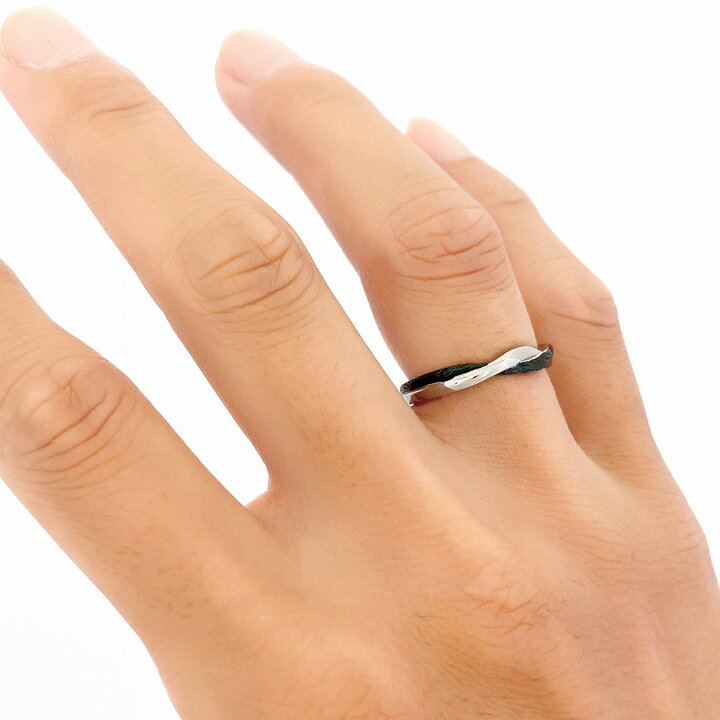 楽天市場 リング 指輪 ペアリング ステンレス 金属アレルギー アレルギーフリー シルバー ブラック ローズゴールド アクセサリー ハワイアンジュエリー ペアアクセサリー メンズ レディース ユニセックス ペア プレゼント ギフト 送料無料 Bless Bless楽天市場店