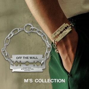 yGYRNVzycXzyM's CollectionzySENSE2019N11fځzOFF THE WALL RAZOR CHAIN BRACELET