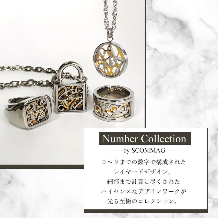 楽天市場】ナンバーコインネックレス【ステンレス ネックレス 