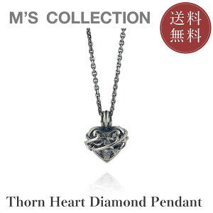 yGYRNVzycXzyM's CollectionzTHORN HEART DIAMOND PENDANT M