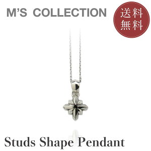 yGYRNVzycXzyM's CollectionzTRIPLE X STUDS SHAPE PENDANT