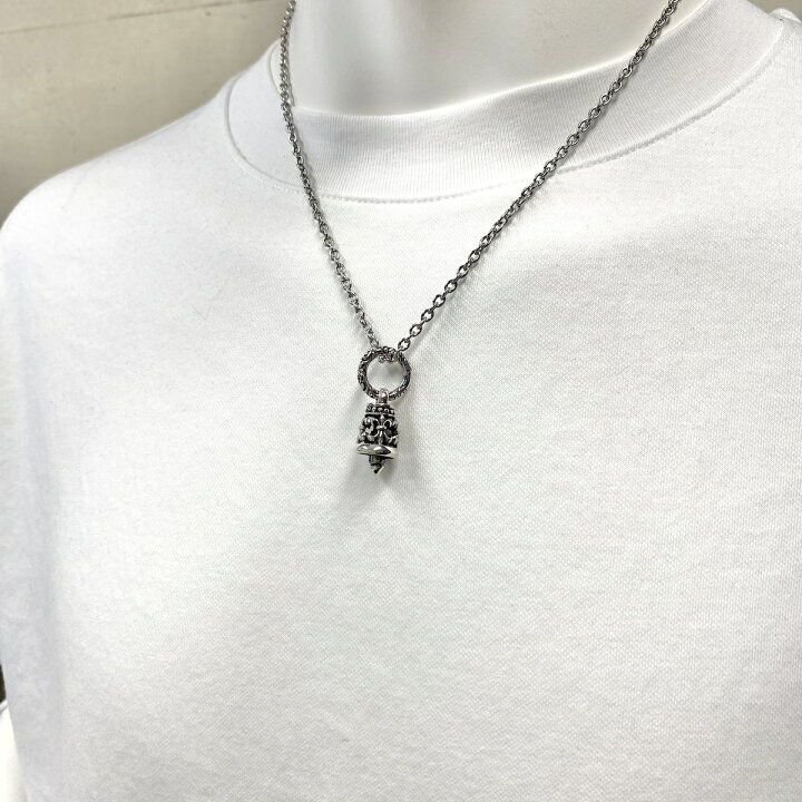 楽天市場】ベルネックレス 送料無料【シルバー ネックレス メンズ 