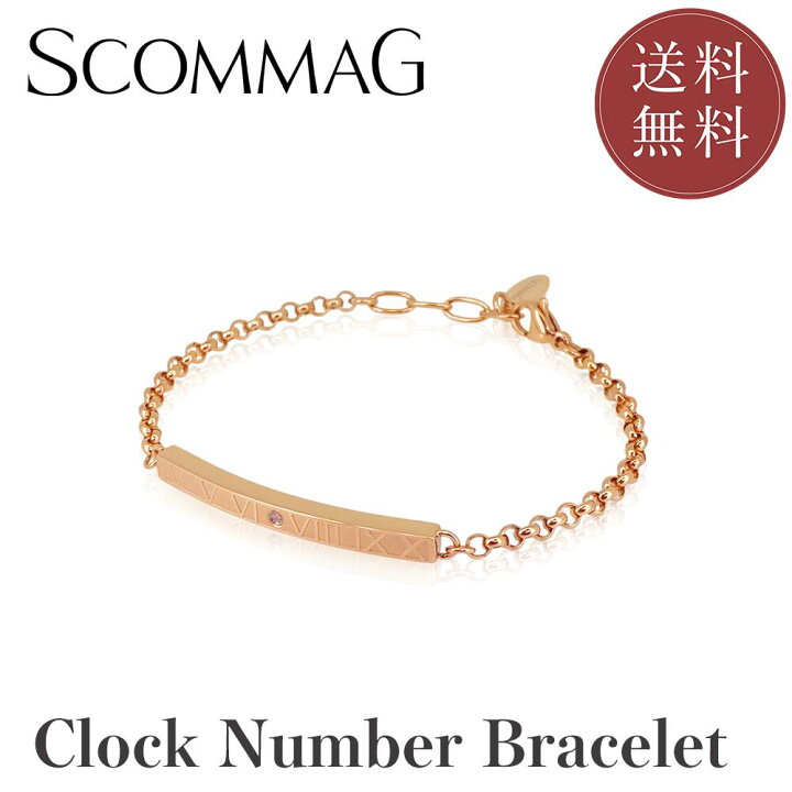楽天市場】クロックナンバーブレスレット(S)【ステンレス ブレスレット 