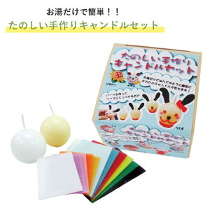 たのしい手作り キャンドルセット ペガサスキャンドル ハンドクラフト 簡単 手作り 子供 親子 夏休み 子供会 工作 オリジナル 手作り体験