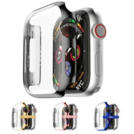 Apple Watch フルカバー ap0101（送料無料）アップルウォッチ カバー ケース 全面カバー PC素材使用 Apple Watch Series 3 4 5 38mm 42mm 40mm 44mm 液晶保護フィルム 耐衝撃 カバー シリーズ 5/4/3/2[Z] MSDF