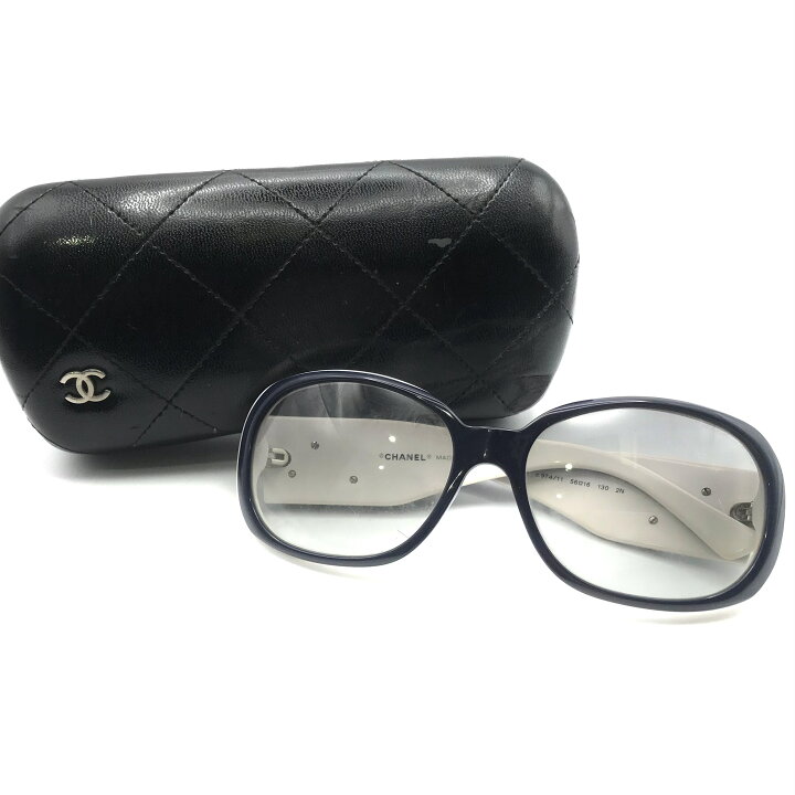 楽天市場】【中古】CHANEL シャネル ココマーク カメリア バイカラー  