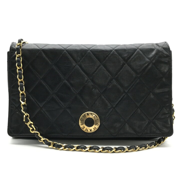 楽天市場】【中古】良品 CHANEL シャネル サークルロゴ マトラッセ 