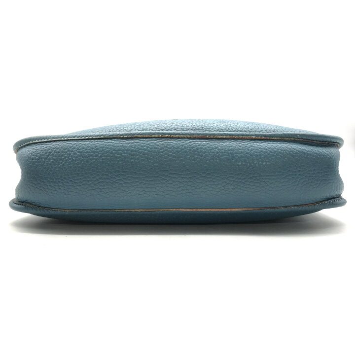 楽天市場】【中古】HERMES エルメス エヴリン1 PM トリヨン ブルー  