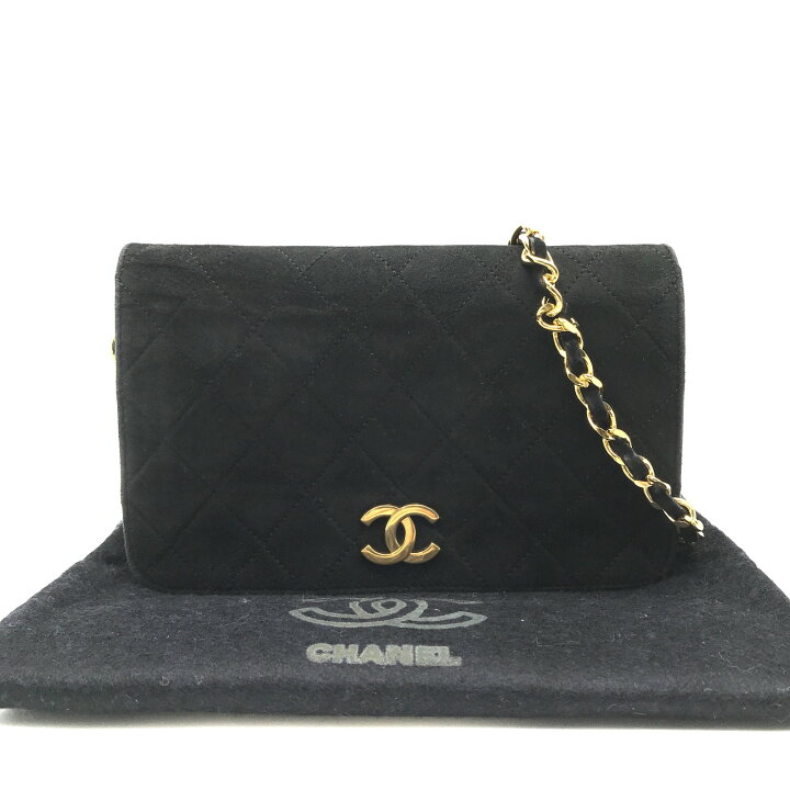 楽天市場】【中古】良品 CHANEL シャネル ミニ マトラッセ スエード 