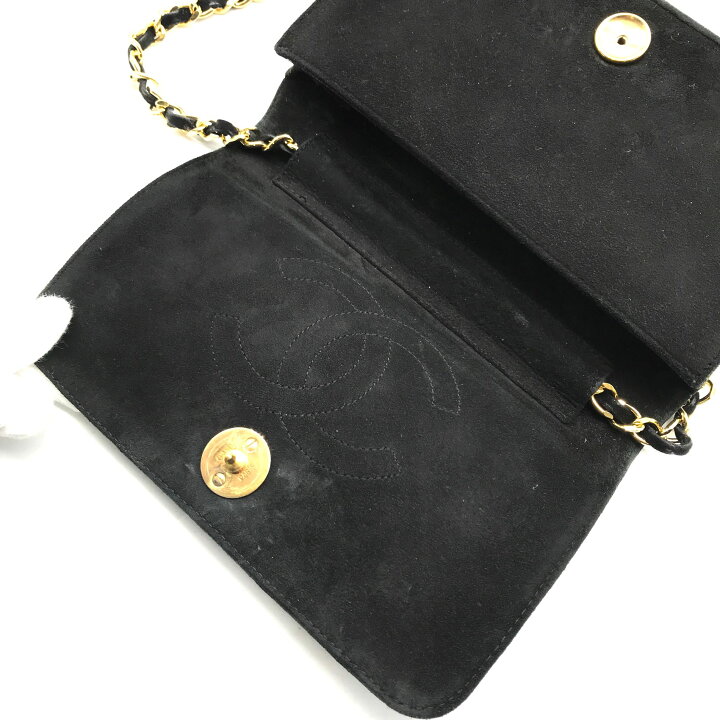 楽天市場】【中古】良品 CHANEL シャネル ミニ マトラッセ スエード  