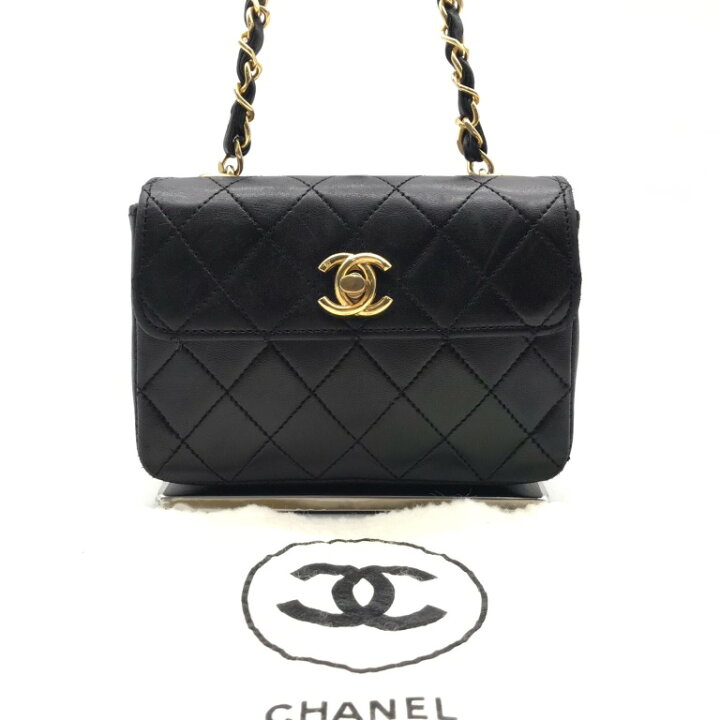 楽天市場】【中古】良品 CHANEL シャネル ココマーク ミニ マトラッセ  