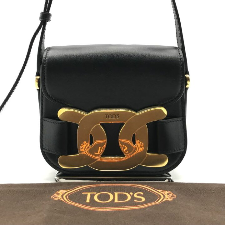 楽天市場】【中古】超美品 TODs トッズ ケイト ロゴ ゴールド金具  