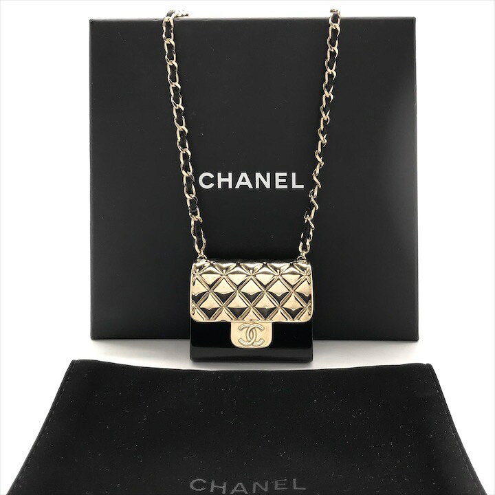 CHANEL ミニマトラッセ ミニバック ネックレス