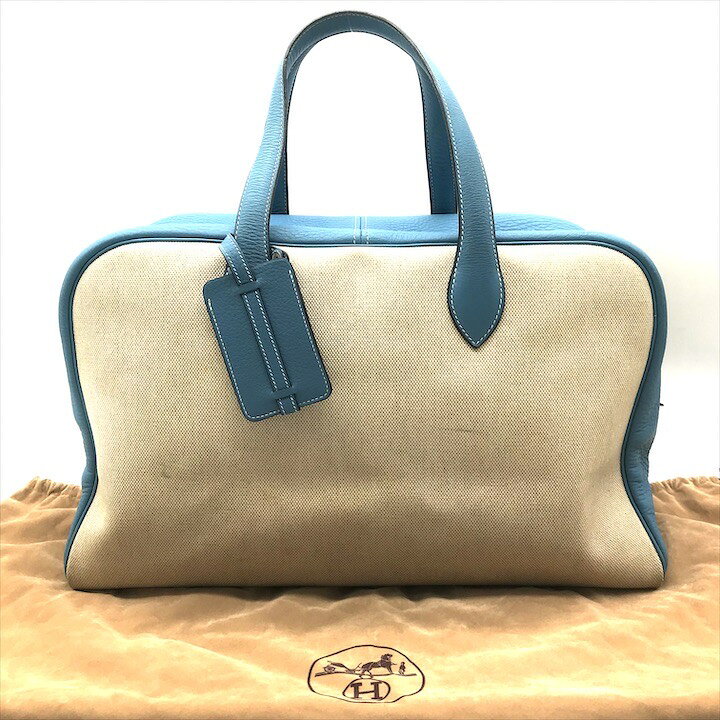 楽天市場】【中古】良品 HERMES エルメス ヴィクトリア 43 トワル 