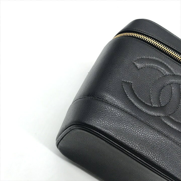 楽天市場】【中古】美品 CHANEL シャネル ココマーク キャビアスキン  