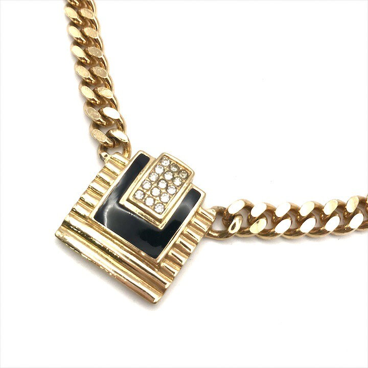 楽天市場】【中古】美品 Christian Dior ディオール スクエア ライン 