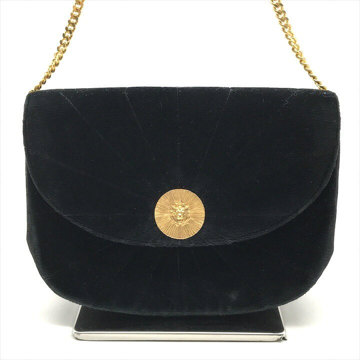 楽天市場】【中古】良品 CHANEL シャネル ライオン金具 ハーフムーン  