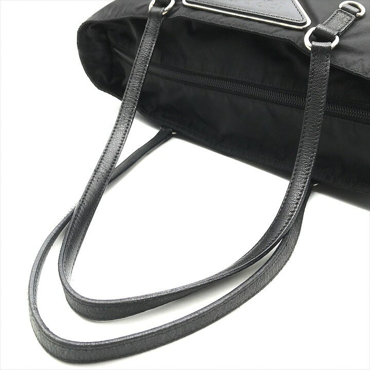 楽天市場】【中古】良品 PRADA プラダ ビッグ 三角ロゴ テスート 