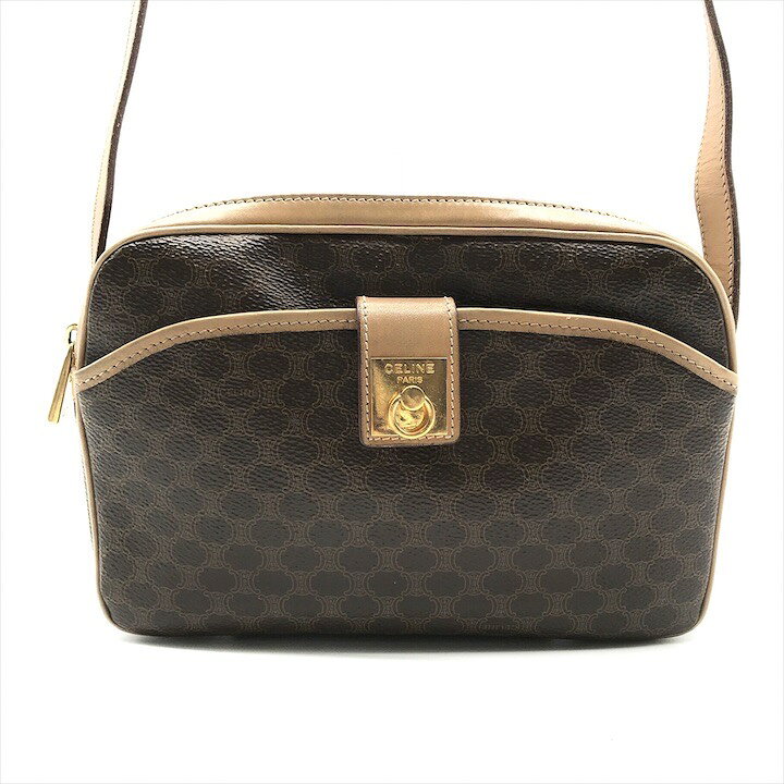 楽天市場】【中古】良品 CELINE セリーヌ マカダム サークル金具  