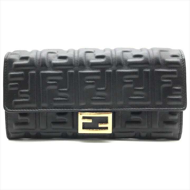 楽天市場】【中古】超美品 FENDI フェンディ FFロゴ バゲット  