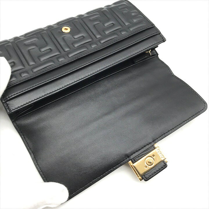 楽天市場】【中古】超美品 FENDI フェンディ FFロゴ バゲット  