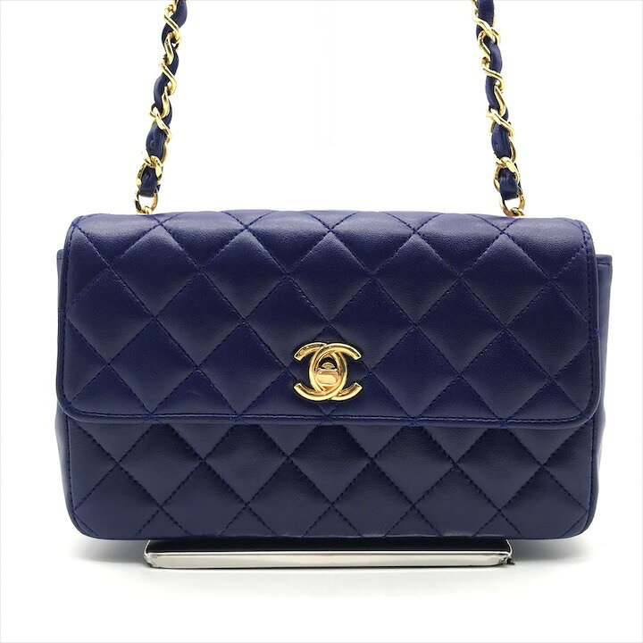 楽天市場】【中古】良品 CHANEL シャネル ココマーク ミニ マトラッセ  