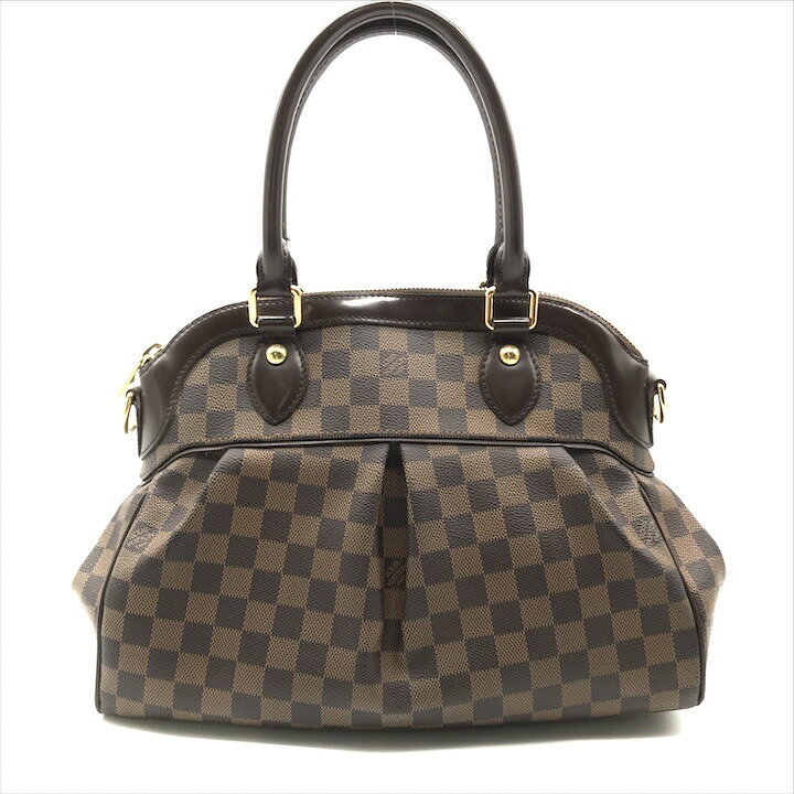 楽天市場】【中古】美品 LOUISVUITTON ルイヴィトン ダミエ トレヴィ 