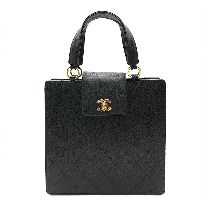 楽天市場】【中古】美品 CHANEL シャネル キャビアスキン ココマーク 