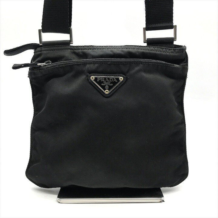 楽天市場】【中古】良品 PRADA プラダ 三角ロゴ テスート ナイロン 